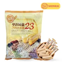 Bánh 23 Loại Ngũ Cốc Grain Crispy Roll Hàn Quốc 500g – Thơm Giòn Bổ Dưỡng, Ăn Là Ghiền!